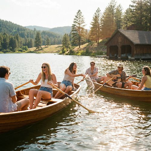 Вёсельные лодки