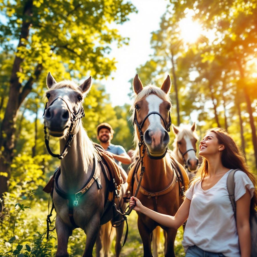 Прогулки на лошадях