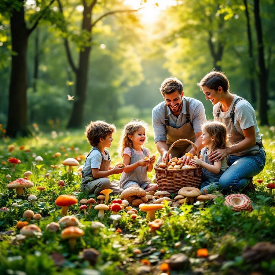 Грибная поляна